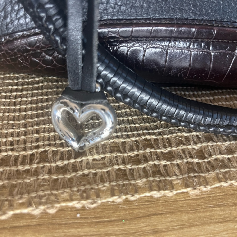 ✨ Classic Vintage Brighton Leather Handbag ✨ - Picture 2 of 12